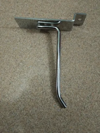 Ganchos metálicos para comercios 200 unidades