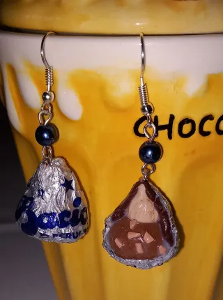 Orecchini Fimo Baci Perugina