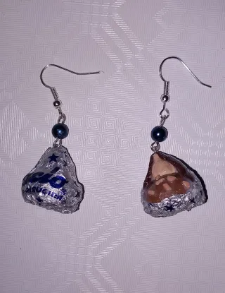 Orecchini Fimo Baci Perugina