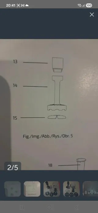 Accesorios Batidora Cecotec Katana 15