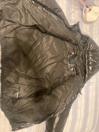 Chaqueta acolchada verde oliva