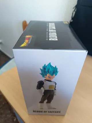 Figura Vegeta blue Blood of Saiyans Banpresto