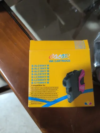 Cartucho Tinta Magenta Brother B-LC980HY M