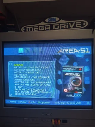 Disco Duro Externo PS2 1TB + Memory Card FMCB