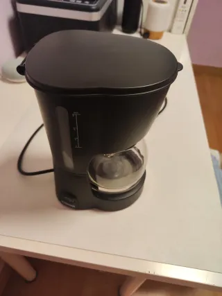 Cafetera Goteo 6 Tazas Negra