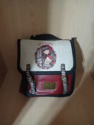 Mochila Gorjuss Little Red Riding Hood NUEVA.