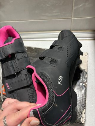 Zapatillas ciclismo FLR mujer talla 40