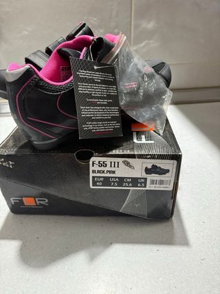 Zapatillas ciclismo FLR mujer talla 40