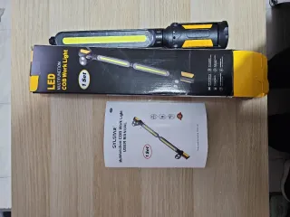 2 Linternas LED Trabajo Imantadas 10w con sensor