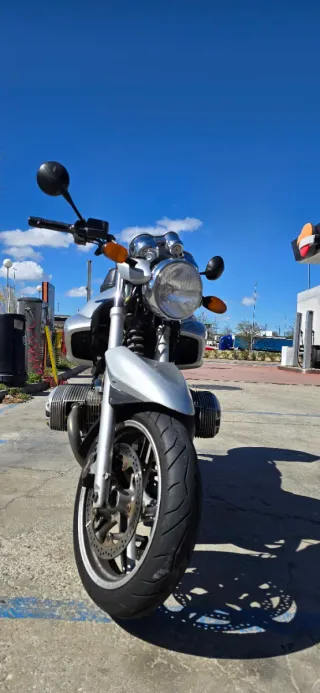 BMW R850R Plata
