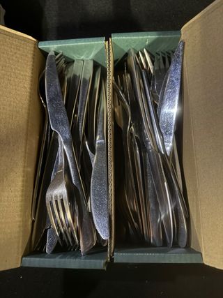 Set de cubiertos Tenedor (120)y Cuchillo (120)