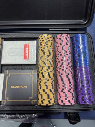 Juego de fichas de póker SLOWPLAY