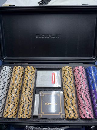 Juego de fichas de póker SLOWPLAY