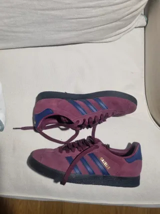 Zapatillas Adidas Gazelle Morado/Azul