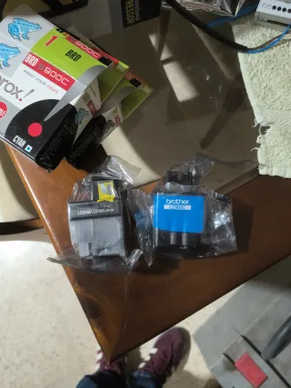Cartuchos de Tinta aqprox Black y Cyan