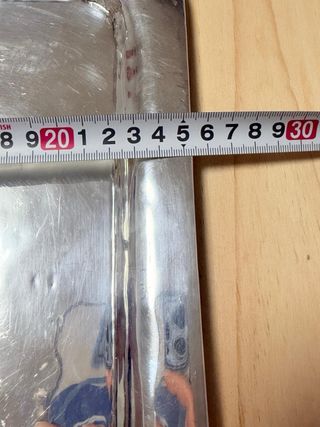 Bandeja con asas de Plata 950