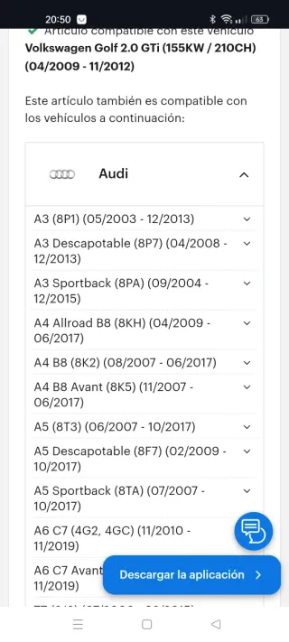 Colector de Admisión Volkswagen TSI/TFSI