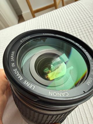 Objetivo Canon EFS 17-55mm f/2.8 IS USM