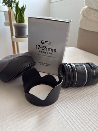 Objetivo Canon EFS 17-55mm f/2.8 IS USM