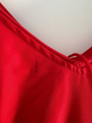 Traje de flamenca rojo