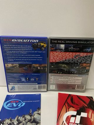Juegos PS2: 4x4 EVO y Gran Turismo 3