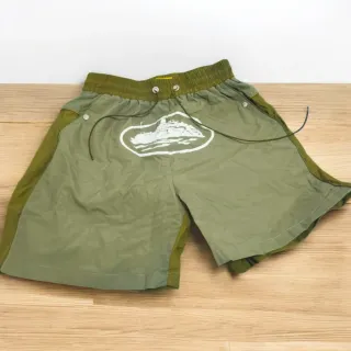 Pantalón corto Corteiz Alcatraz Verde Militar Tall