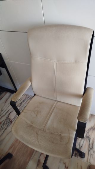 2 Sillones Giratorios Beige