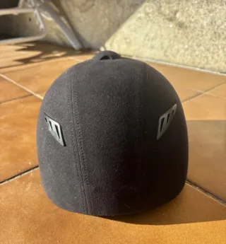 Casco de equitación negro niña niño