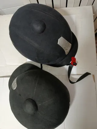 Casco de equitación negro niña niño