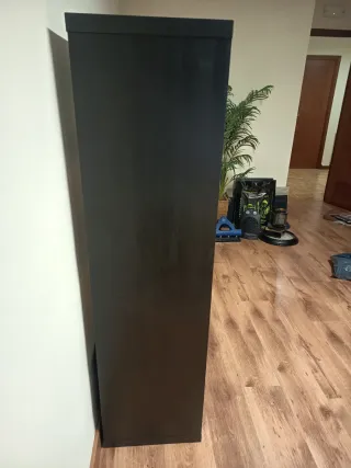 Estantería modular negra