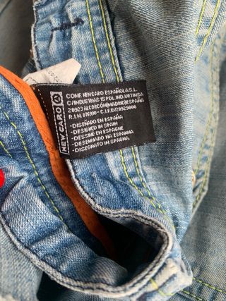 Pantalón vaquero 3/4 New Saro Talla 40