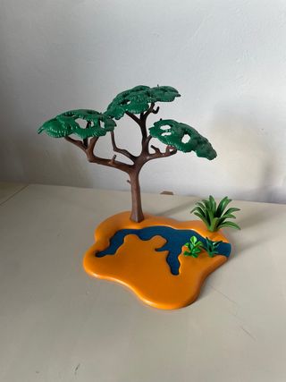Playmobil Safari Árbol y Oasis