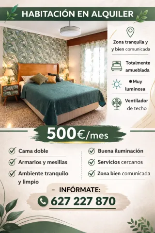 Habitación en alquiler