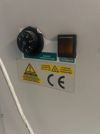 Mesa de planchar Technopres con aspiración