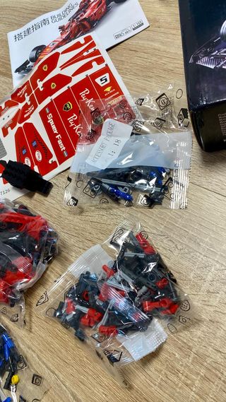 Coche de Carreras Rojo Construcción Colección