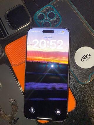 iPhone 16 Pro Max 256GB blanco 93% bateria