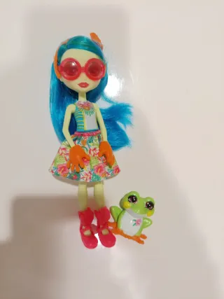 7 Muñecas Enchantimals con Accesorios