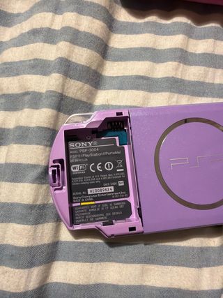 PSP Sony Morada con funda