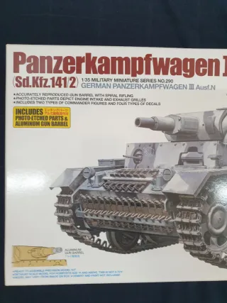 Maqueta Tamiya Panzerkampfwagen III Ausf.N 1/35