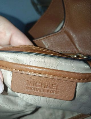 Bolso Piel Michael Kors Marrón Auténtico