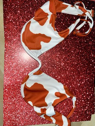 Bikini estampado vaca