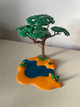 Playmobil Safari Árbol y Estanque