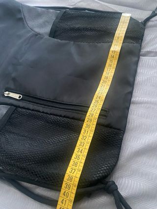 Mochila de cuerdas Negra y gris