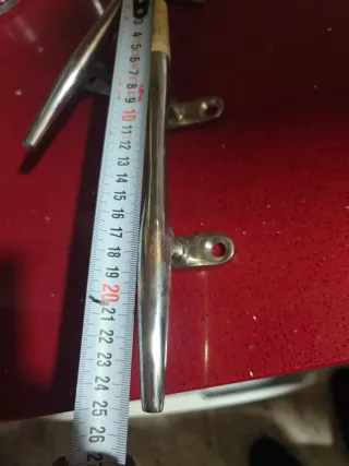 Cornamusas Inox (2 unidades)