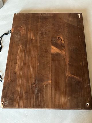 Targa Bagno Pubblico N° 87 in legno