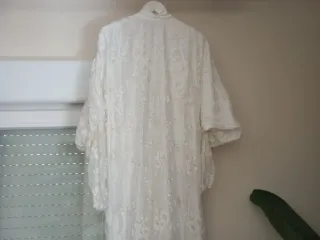 Vestido de Novia Túnica Blanco con tocado