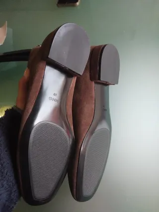 Botines Mango Marrones Talla 39