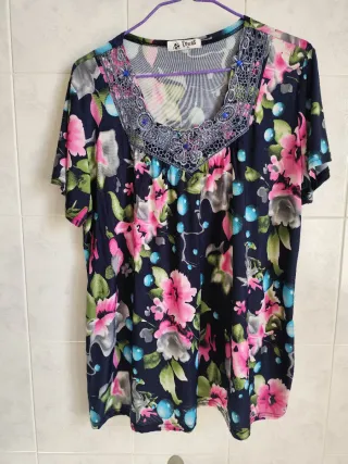 Maglia donna Cones fantasia floreale