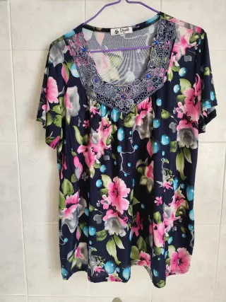 Maglia donna Cones fantasia floreale