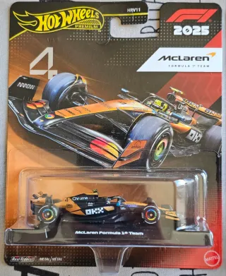 Hot Wheels McLaren Formula 1 Team 2025